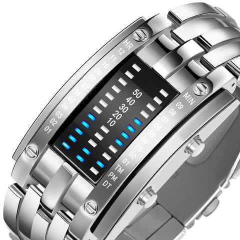 Image of Futuristic Digital Wrist Watch