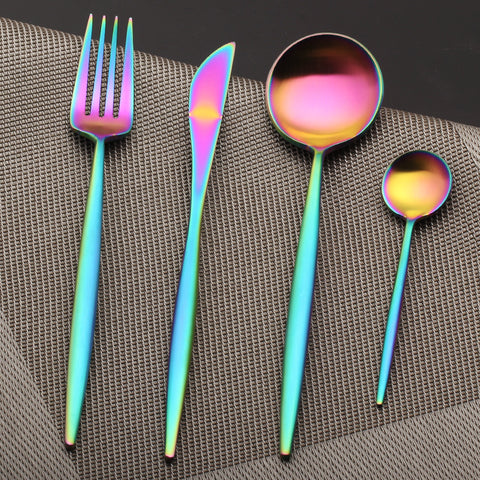 Image of Prismware Cutlery/Silverware Set (4 Pieces)