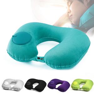 Travel Inflatable U Neck Pillow