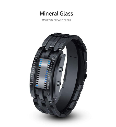 Image of Futuristic Digital Wrist Watch