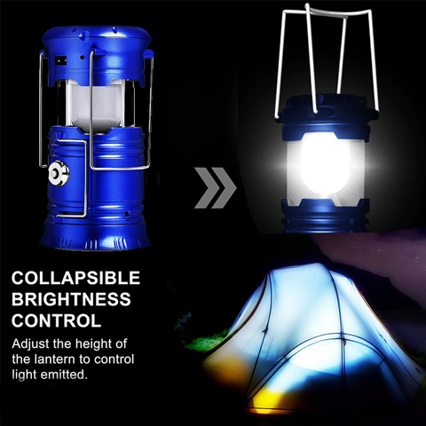 Image of 3-in-1 Portable LED Flame Lantern