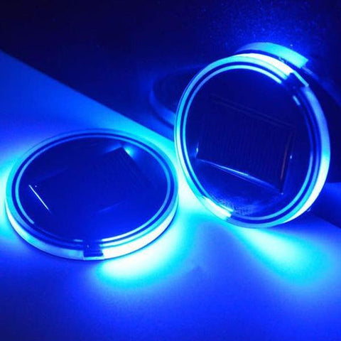 Image of Solar Powered LED Cup Mats