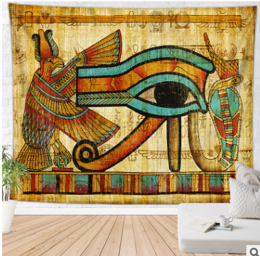 Image of Abstract Art Tapestry Egypt Style