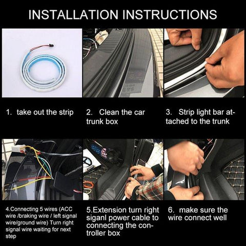 Image of FLOW LED STRIP TRUNK LIGHT