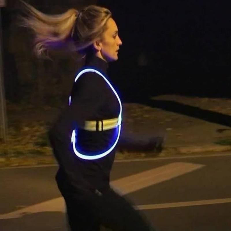 SafeVest - Reflective LED Running Sport Vest