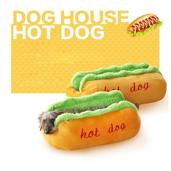 Hot Doggy Dog. Dog Bed