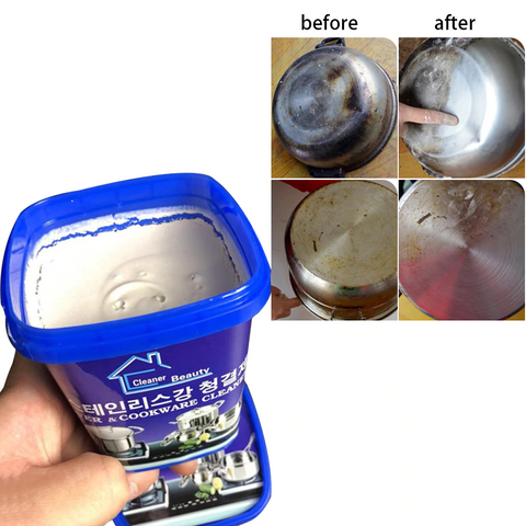 Image of Magical Stainless steel cookware cleaner