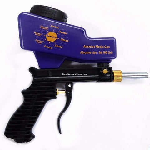 Image of Portable Gravity Feed Sandblasting Gun