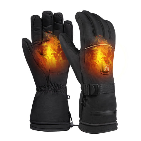 Image of Winter ski Gloves Electric Heated Warm