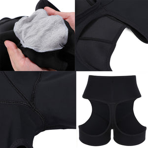 Latex Waist Trainer Control Butt Shaper Underwear