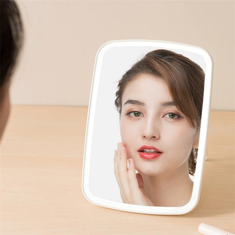 Image of Intelligent Portable Makeup Mirror Desktop Led  Light