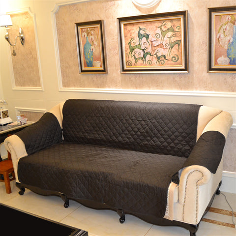 Image of Sofa Reversible Slipcover Furniture Protector