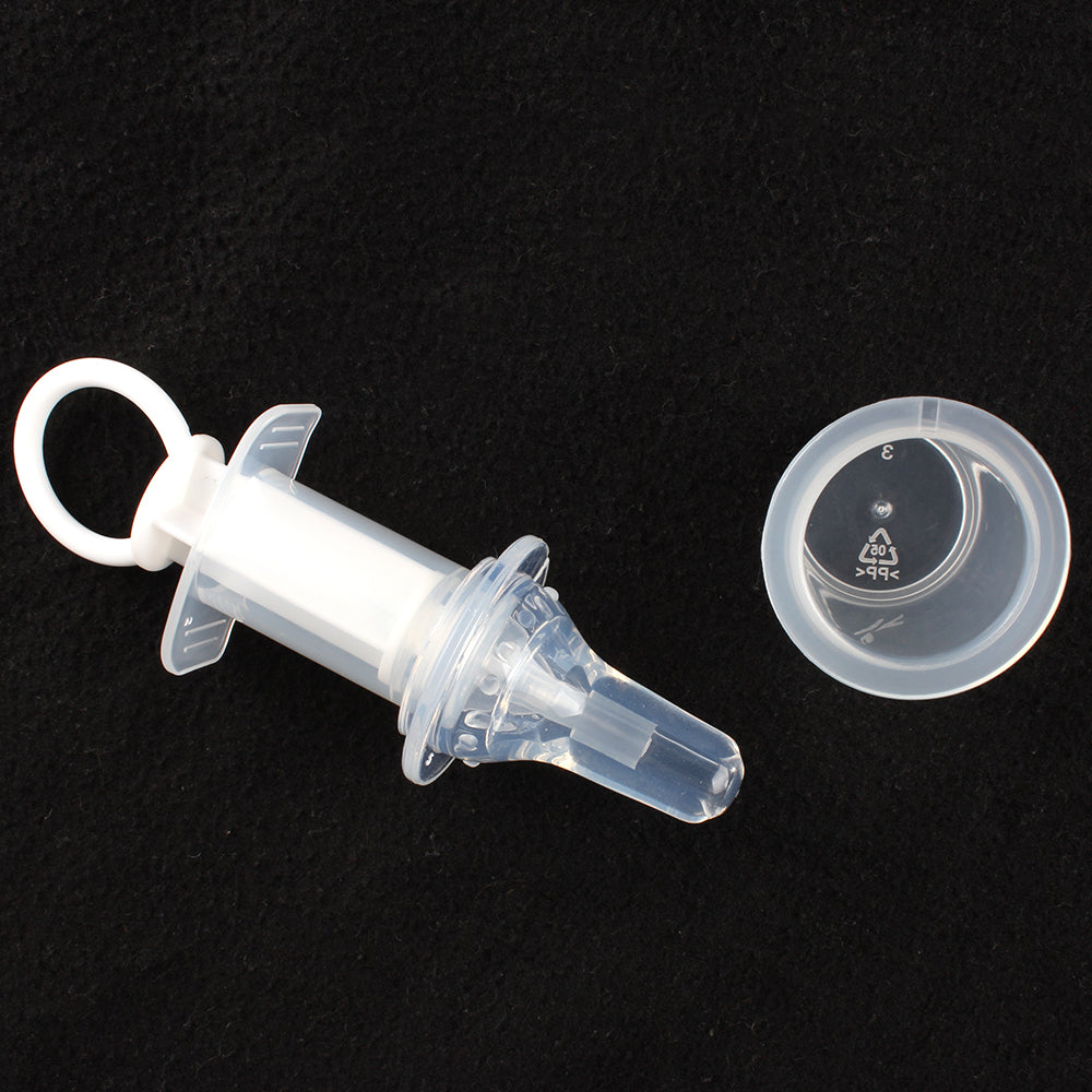 Baby Transparent Squeeze Medicine Pacifier