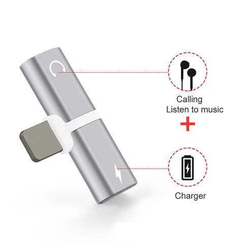 Image of IPhone Charge and Audio Adaptor