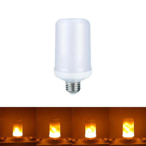 Image of LED Flame Effect Light Bulb