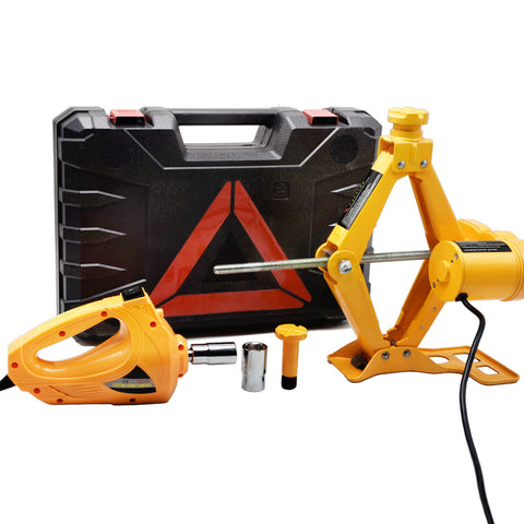 Image of Electric Car Floor Jack 3 Ton All-in-one Automatic 12v Scissor
