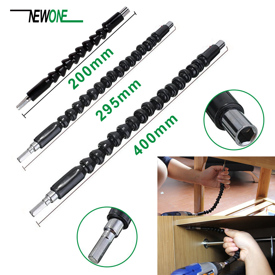 Flexible Shaft Extension Screwdriver Drill Bit Holder Link for Electronic Drill