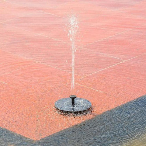 Image of Solar Powered Bird Fountain