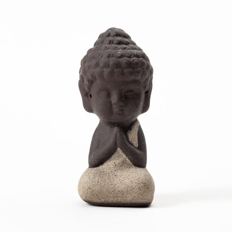 Small Buddha Charm Figurine Jewelry Display Decoration