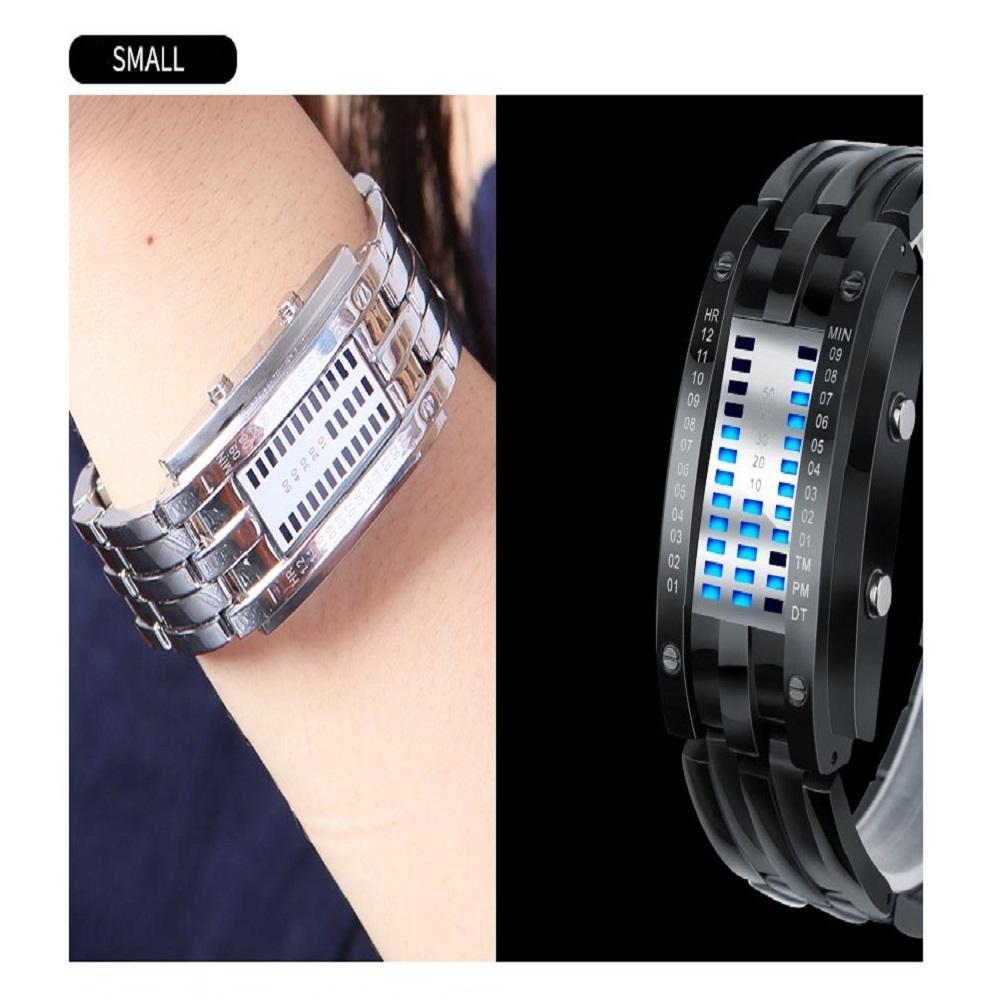 Futuristic Digital Wrist Watch