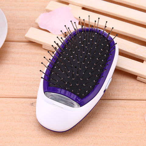 Image of Portable Electric Ionic Hairbrush