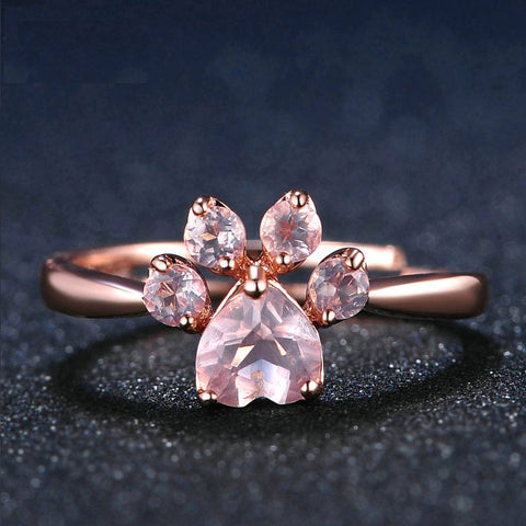 Image of ROSE QUARTZ RING