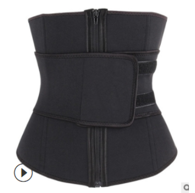 Image of Lover-Beauty Abdominal Belt Waist Trainer Zipper Underbust Slim
