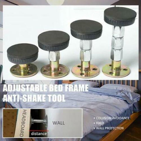 Image of Adjustable Threaded Bed Frame anti-shake tool