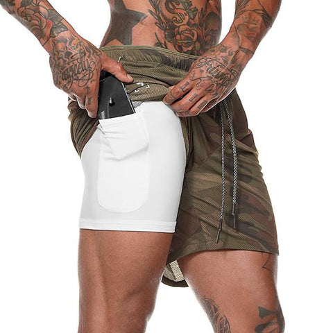 Image of Secure Pocket Fitness Shorts