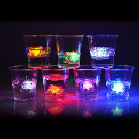 Image of Glowing Ice Cubes