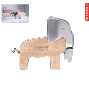Personalized Wooden Elephant Corkscrew