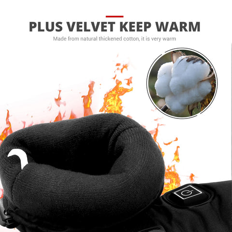 Image of Motorcycle Gloves Waterproof Heated Guantes