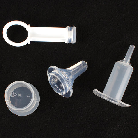 Image of Baby Transparent Squeeze Medicine Pacifier