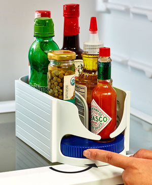 ROTATING STORAGE ORGANIZER