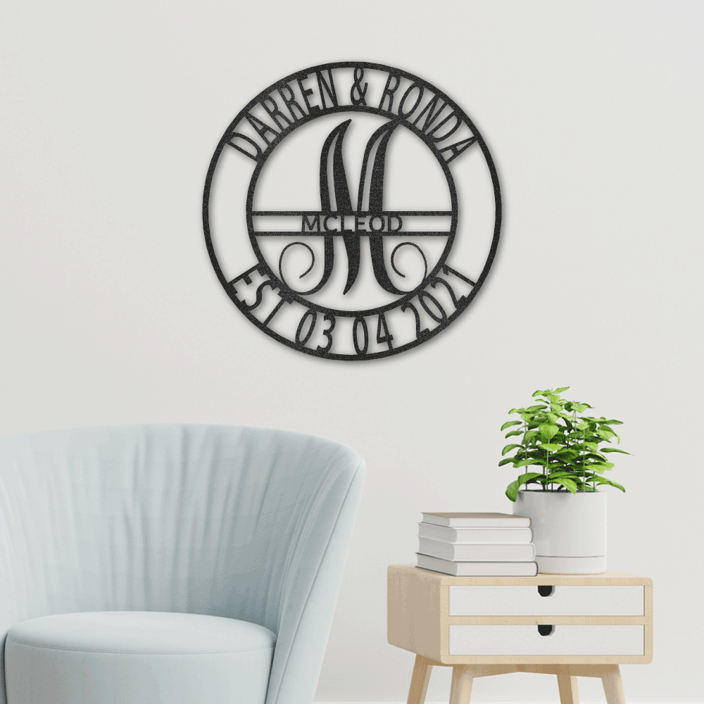 Elaborate Name Monogram