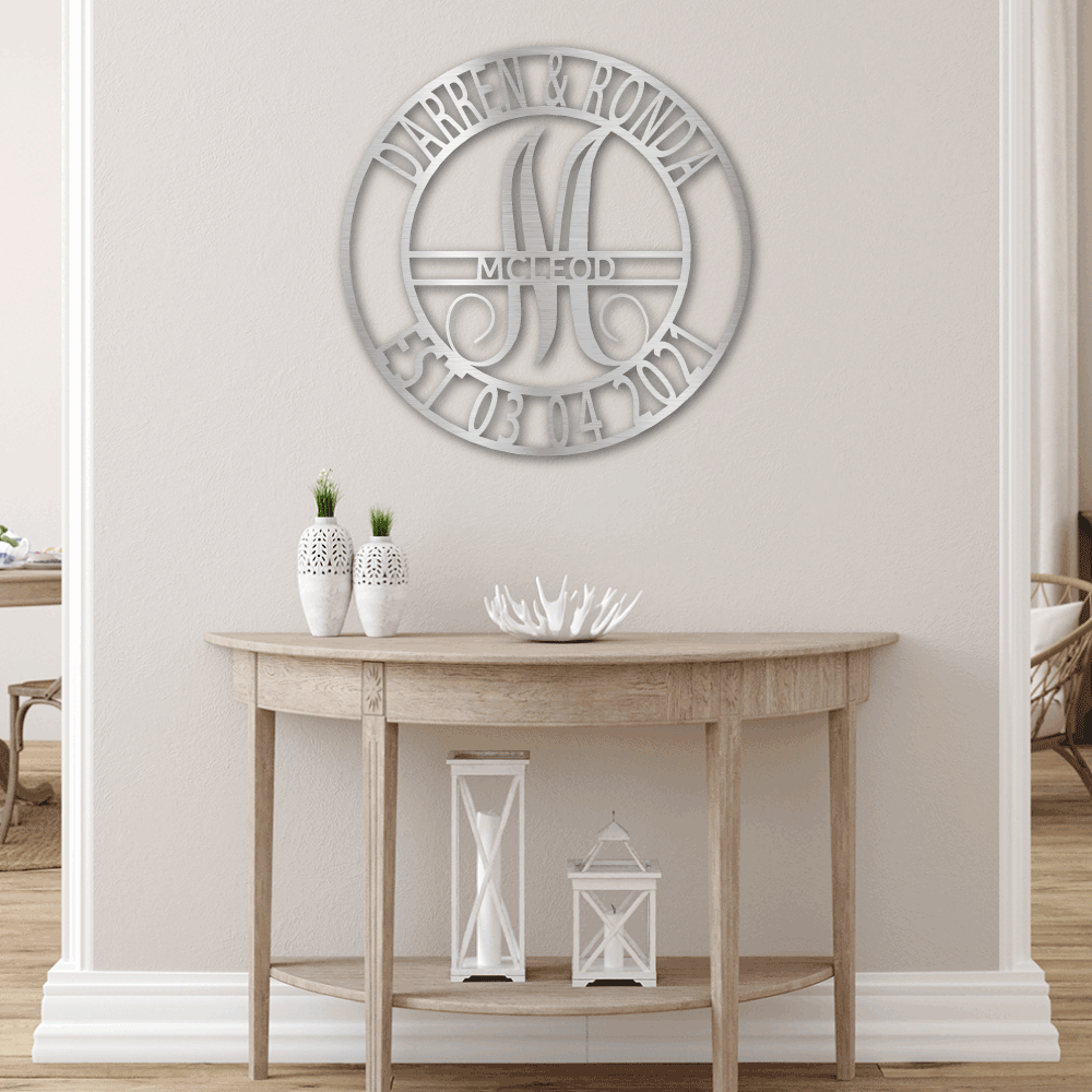 Elaborate Name Monogram
