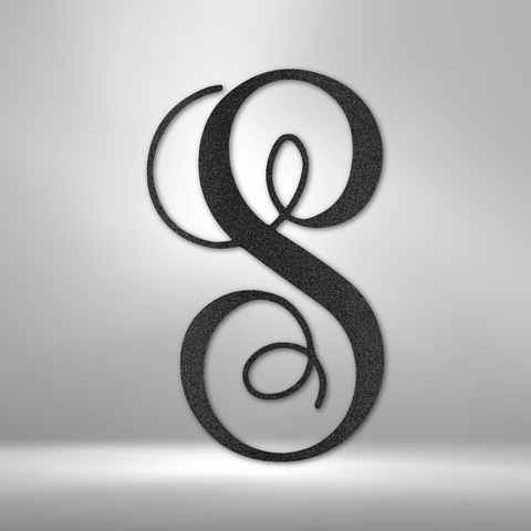 Image of Fancy Initial Sign
