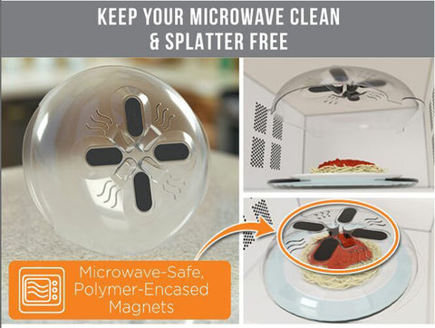 Image of Hover Cover - Microwave Splatter Cover