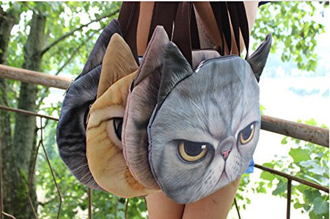 Image of Cute Cat Face Tote Bag