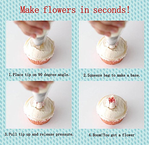 Image of HAPPY BAKES FLOWER NOZZLES