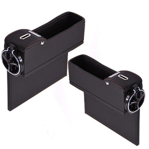 Car seat  storage box and drink holder