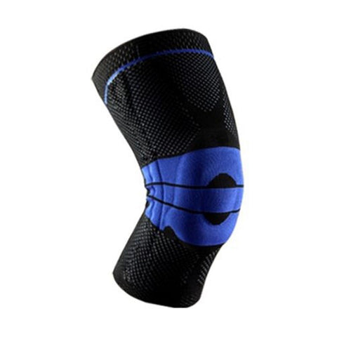 Image of Silicone Spring Knee Brace Sport Support Strong Meniscus Protection Compression Lnee Pads