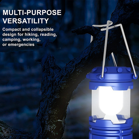 Image of 3-in-1 Portable LED Flame Lantern