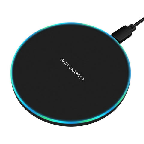 Image of Fast Wireless Charger For Samsung Galaxy S10 S9/S9+ S8 Note 9 USB Qi Charging Pad for iPhone 11 Pro XS Max XR X 8 Plus