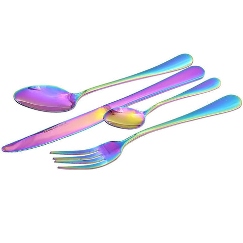 Image of Colorful Romantic Dinner Set