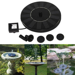 Solar Powered Bird Fountain