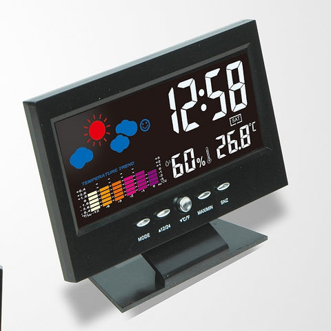 Image of Multi-function Digital Weather Station Clock