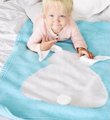 Sweet Cotton Bunny Blanket