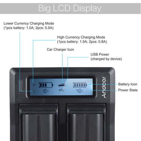 Image of Dual Digital Battery Charger
