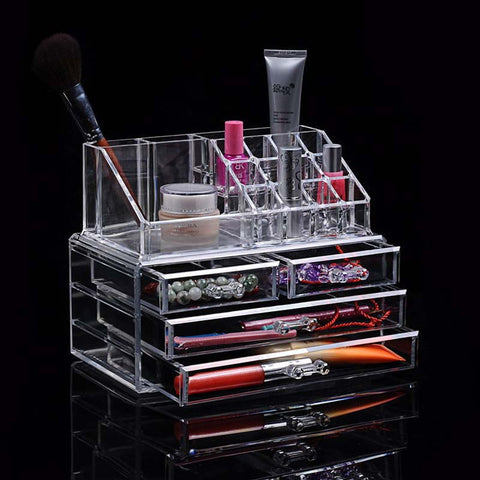 Image of Acrylic Transparent Makeup Organizer
